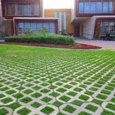 Install environmentally friendly grass pavers!!