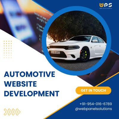 Automotive Website Development Services – Web Panel Solutions