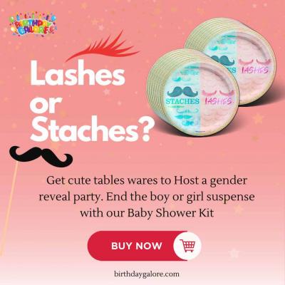 Lashes or Staches? End the suspense with gender reveal party - Other Events, Photography
