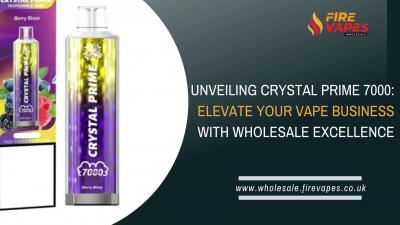 Unveiling Crystal Prime 7000: Elevate Your Vape Business with Wholesale Excellence