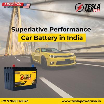 Superlative Performance Car Battery in India - Tesla Power USA