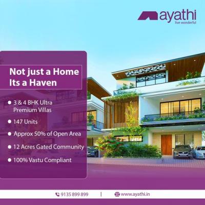 Gated Community Villas in kollur Hyderabad - Ayathi - Hyderabad For Sale