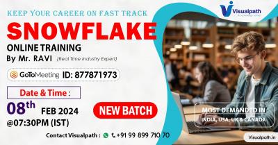 Snowflake Online Training New Batch - Hyderabad Professional Services