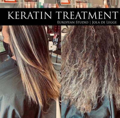 Effortless Elegance: Keratin Straightening at De Legge European Studio