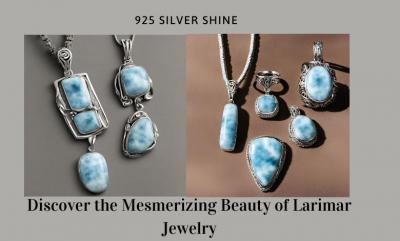 Shop Natural Larimar Jewelry Online At Best price - New York Jewellery