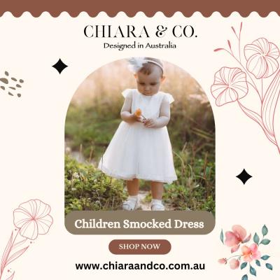 Children Smocked Dress Online in Australia - Melbourne Clothing