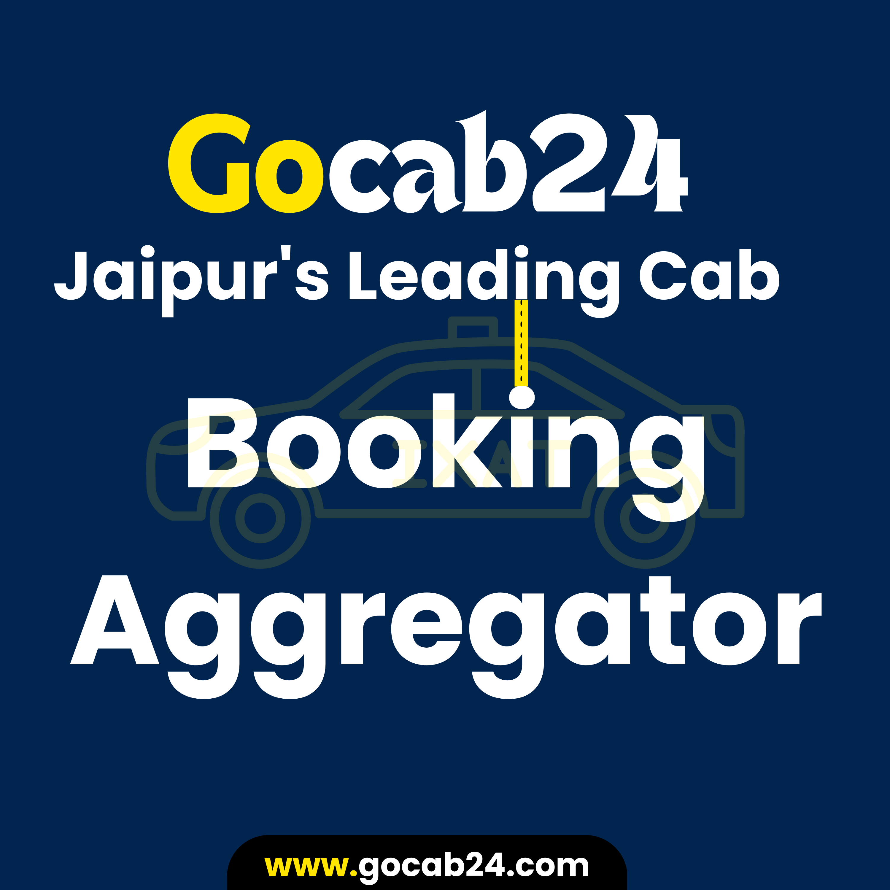 Gocab24 is Leading Cab Booking Service Provider in Jaipur
