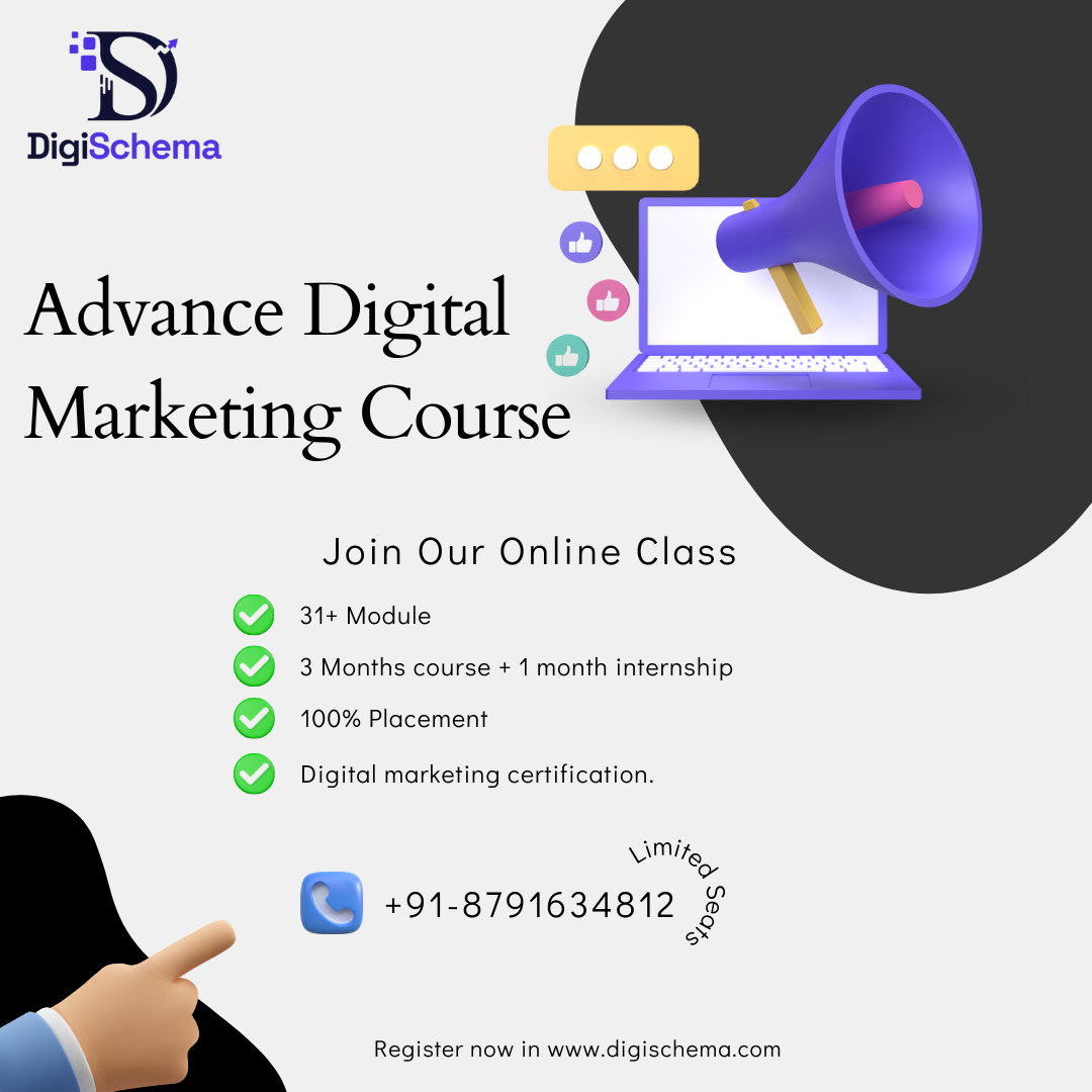 Advanced digital marketing course