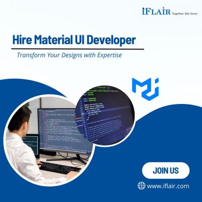 Transform Your Designs with Expertise - Hire Material UI Developer 