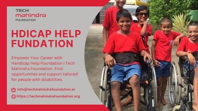 Get Support from Handicap Help Tech Mahindra Foundation