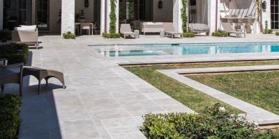 Outdoor Space with Limestone Pavers and Tiles from a Trusted Supplier in Sydney - Sydney Other