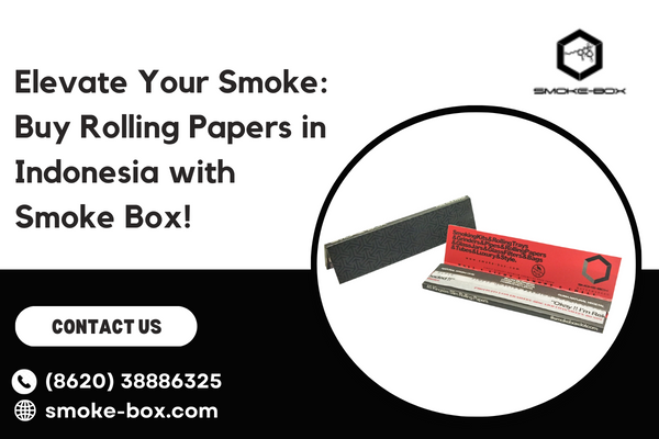 Elevate Your Smoke: Buy Rolling Papers in Indonesia with Smoke Box!