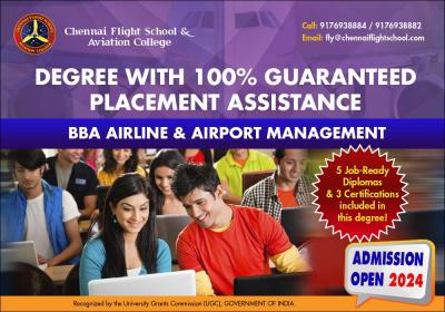BBA. AIRLINE & AIRPORT MANAGEMENT! - Chennai Professional Services