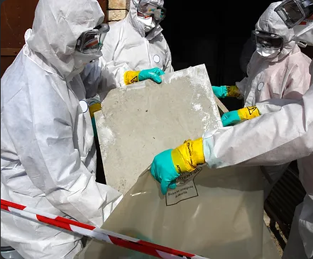 Asbestos removal project management - Trident surveying Uk