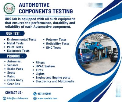 Automotive Components Testing Services in Surat - Surat Other