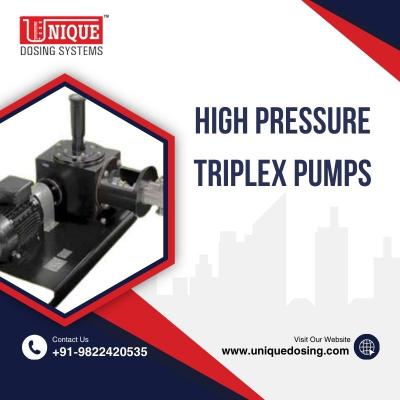 Power Up Your Operations with High-Pressure Triplex Pumps   - Nashik Other