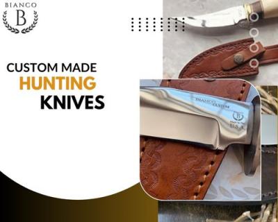 Unleash Precision with Bianco Instruments, LLC's Custom-Made Hunting Knives!