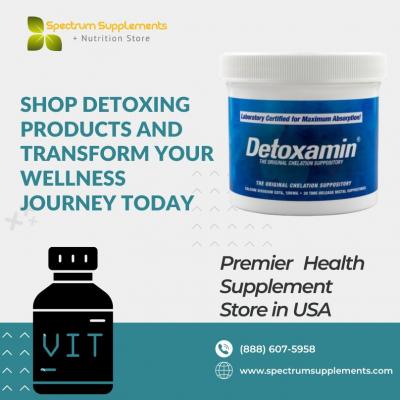 Shop Detoxing Products and Transform Your Wellness Journey Today