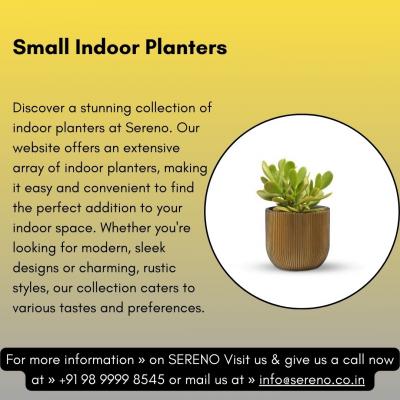 Buy Pots and Planters Online | Indoor Planters - Sereno