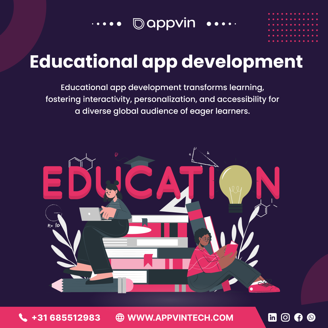 Appvin Technologies a leading Education mobile app development company - Los Angeles Computer