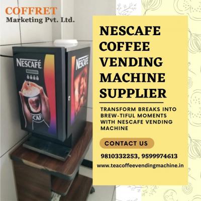 Nescafe coffee vending machine supplier - Delhi Electronics