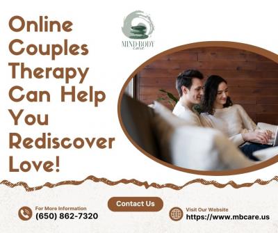 Online Couples Therapy Can Help You Rediscover Love!  