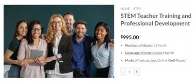 STEM Professional Development - Los Angeles Professional Services