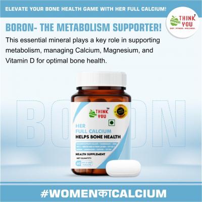 Best Calcium tablets- Boron- The metabolism supporter- Thinkyou