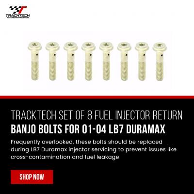 Enhance Fuel Injector Return Flow: LB7 Duramax Banjo Bolt Kit