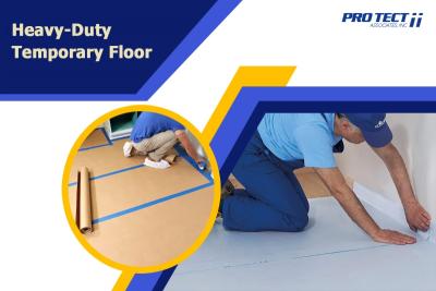 Check out the magnificent benefits of heavy duty floor protection 