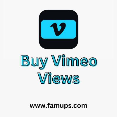 Buy Vimeo Views Securely From Famups - Chicago Other