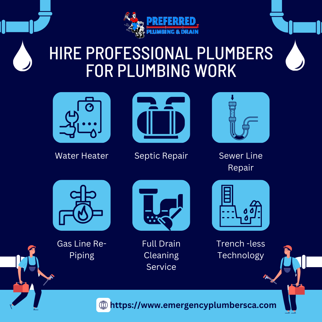 Hire Professional Plumbers For Plumbing Work