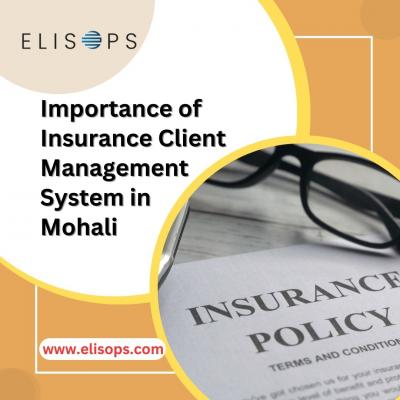 Importance of Insurance Client Management System in Mohali