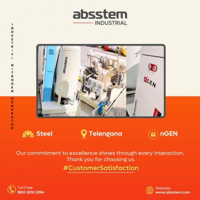 Boost Productivity with Absstem's On-Site Nitrogen Generator