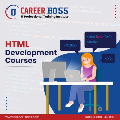 Boost Your Career with HTML Development Courses in Ara - Career Boss Institute  - Patna Other