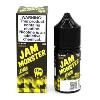 Embrace the Citrus Bliss of Lemon Jam Nicotine Jam Monster Salt E-Liquid