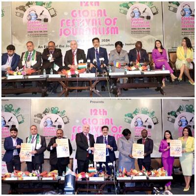 12th Edition of Global Festival of Journalism Noida Inaugurated with Great Pomp and Show - Delhi Blogs