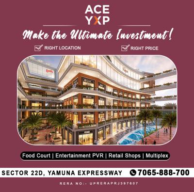 Commercial spaces at Ace YXP near Jewar Airport — 7065888700 - Other Commercial