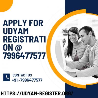 Apply for Udyam Registration @ 7996477577 - Other Other