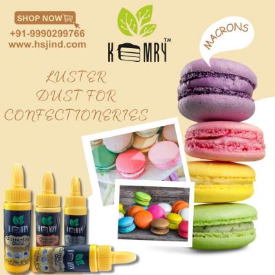 Decorate your Confectioneries with Kemry’s Luster Dust | HSJ Industries