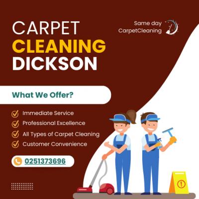 Instant Carpet Transformation: Same-Day Cleaning in Dickson!