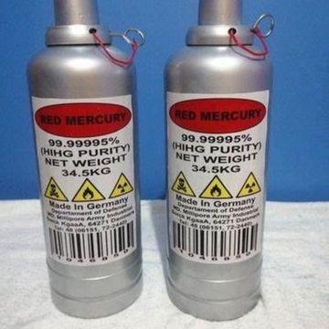 Buy 99.9% Pure Red Liquid Mercury from Roteschemies
