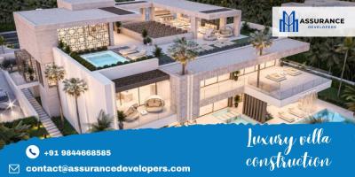 Craft Your Dream: Luxury Villa Construction by Assurance Developers