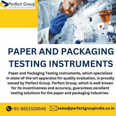 Paper And Packaging Testing Instruments  - Gujarat Other