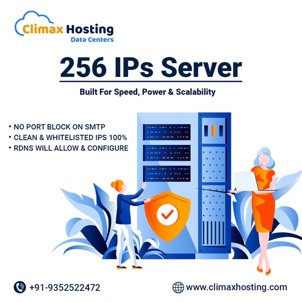 Buy Low Cost 256 IPs Dedicated Server - Virginia Beach Hosting