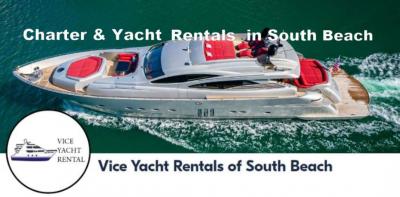 Vice Yacht Rentals of South Beach - Miami Boats