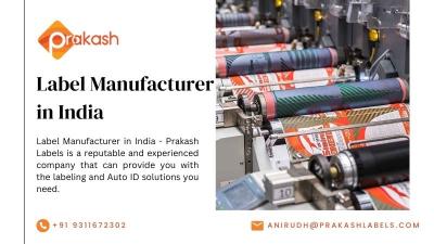 Prakash Labels: A Leading Label Manufacturer in India - Delhi Other