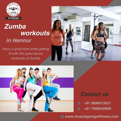 Muscle Garage Fitness|Zumba workouts in Hennur - Bangalore Health, Personal Trainer