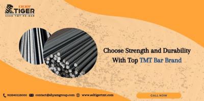 Choose Strength and Durability With Top TMT Bar Brand