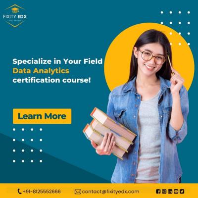 Specialize in Your Field: Data Analytics certification course!  - Hyderabad Other